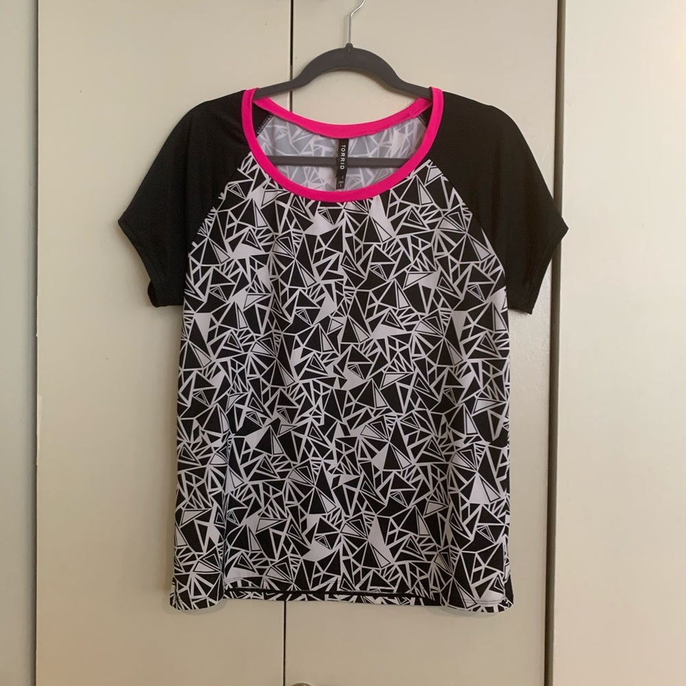 Torrid Short Sleeve Swim Shirt / Coverup